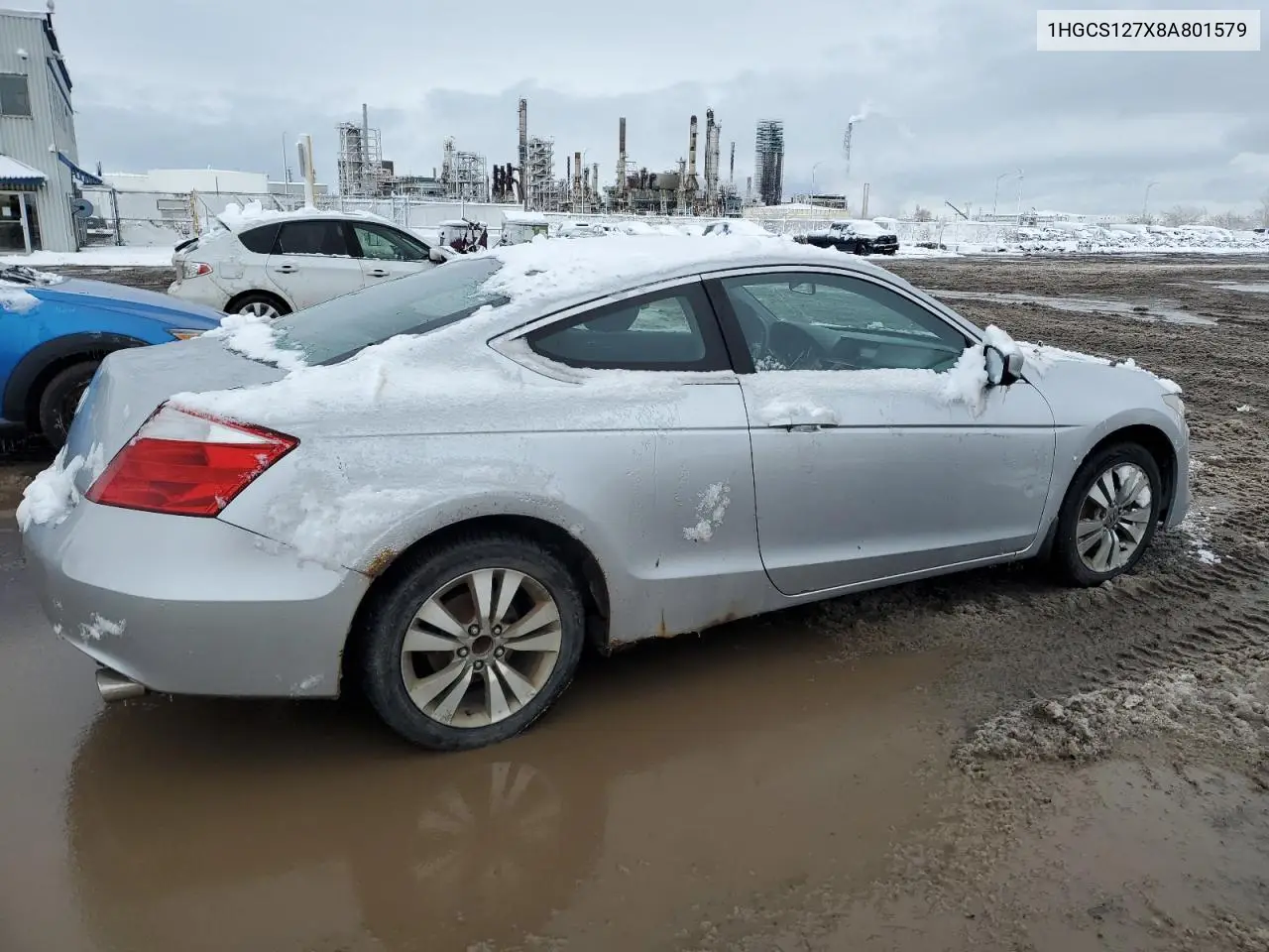 1HGCS127X8A801579 2008 Honda Accord Ex