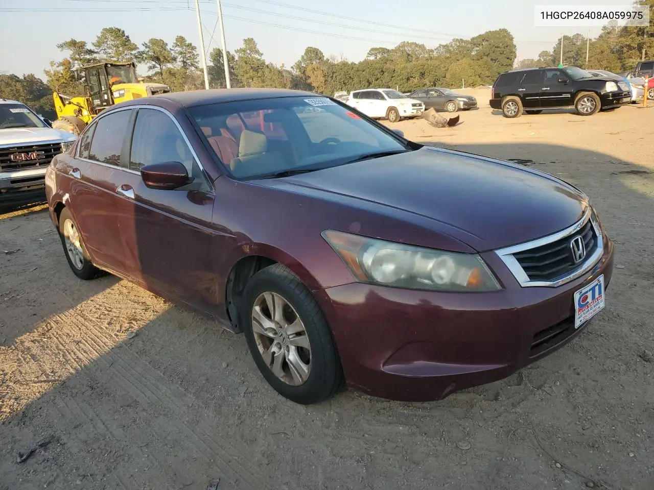 1HGCP26408A059975 2008 Honda Accord Lxp