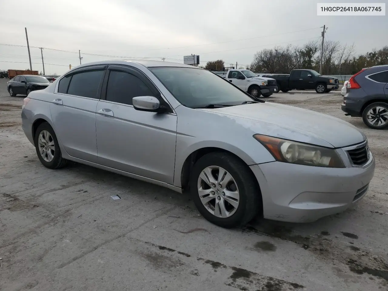 1HGCP26418A067745 2008 Honda Accord Lxp