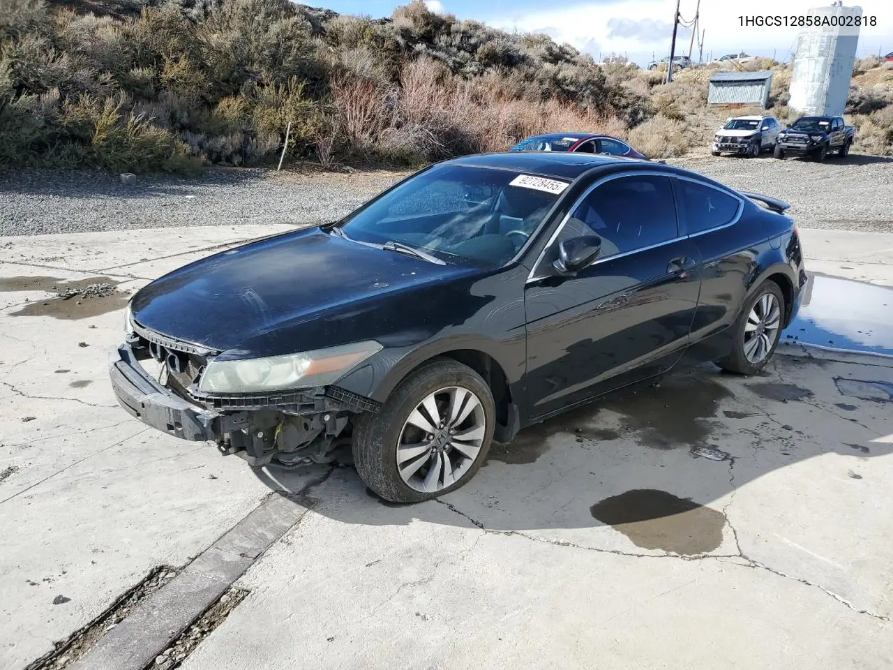 1HGCS12858A002818 2008 Honda Accord Exl