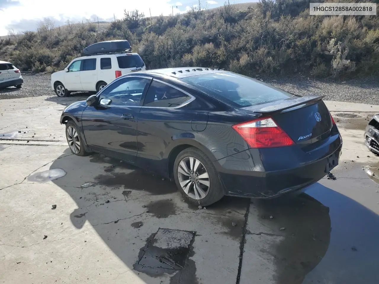 1HGCS12858A002818 2008 Honda Accord Exl