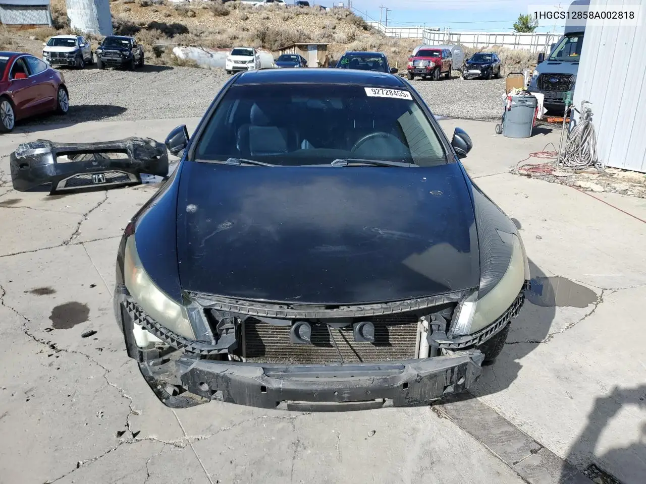 1HGCS12858A002818 2008 Honda Accord Exl
