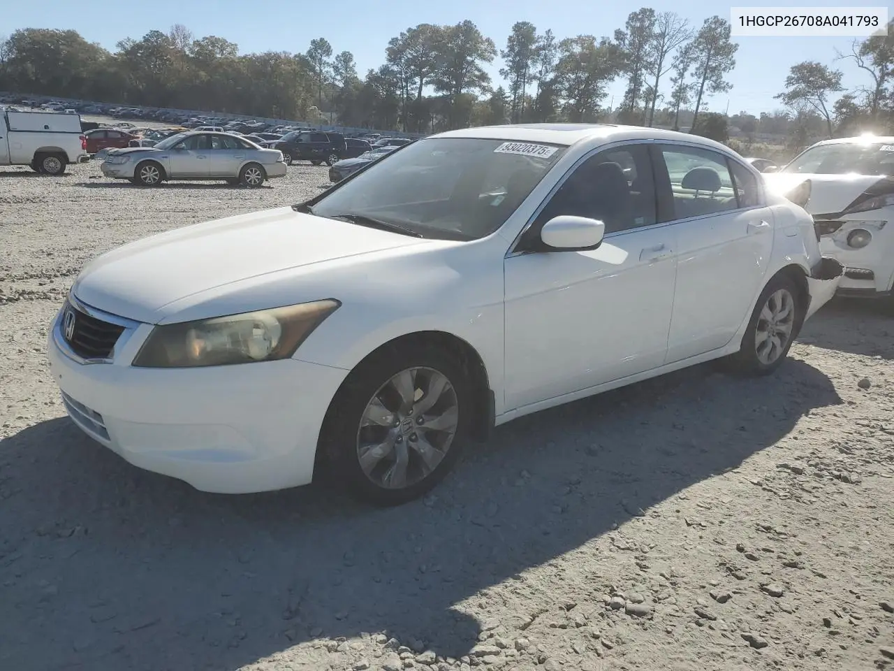 1HGCP26708A041793 2008 Honda Accord Ex