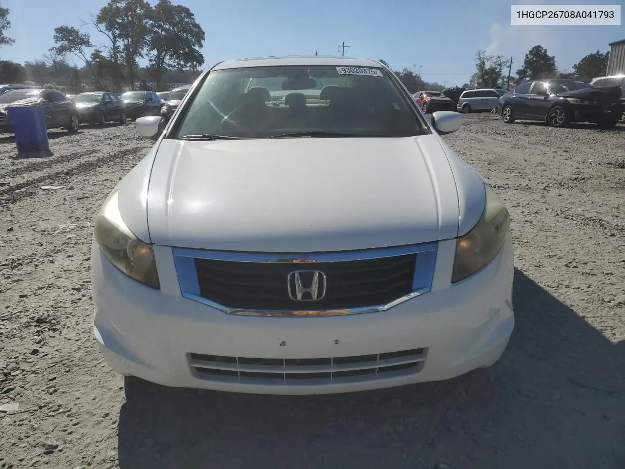 1HGCP26708A041793 2008 Honda Accord Ex