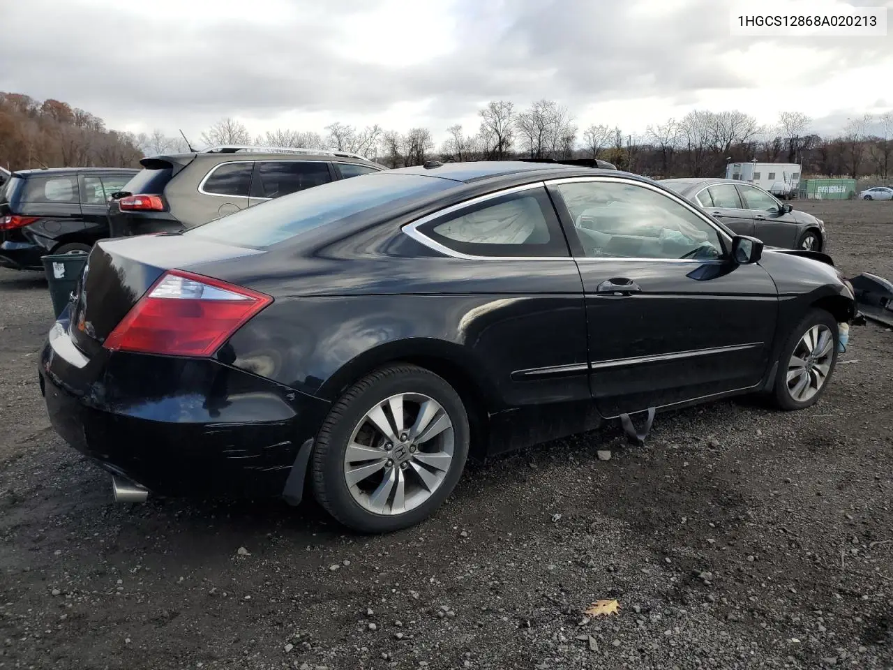 1HGCS12868A020213 2008 Honda Accord Exl