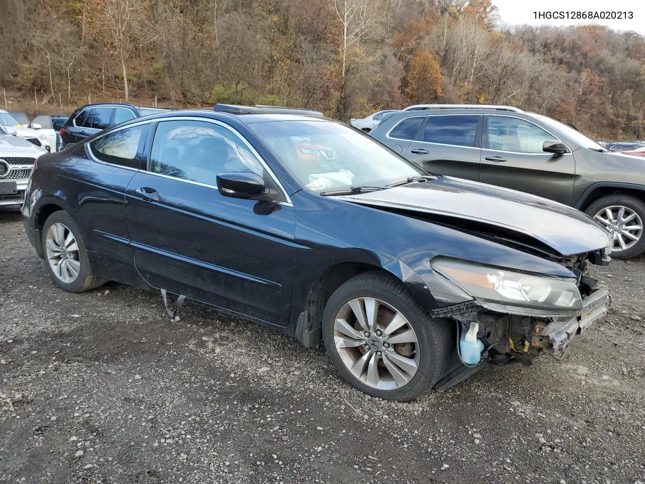1HGCS12868A020213 2008 Honda Accord Exl
