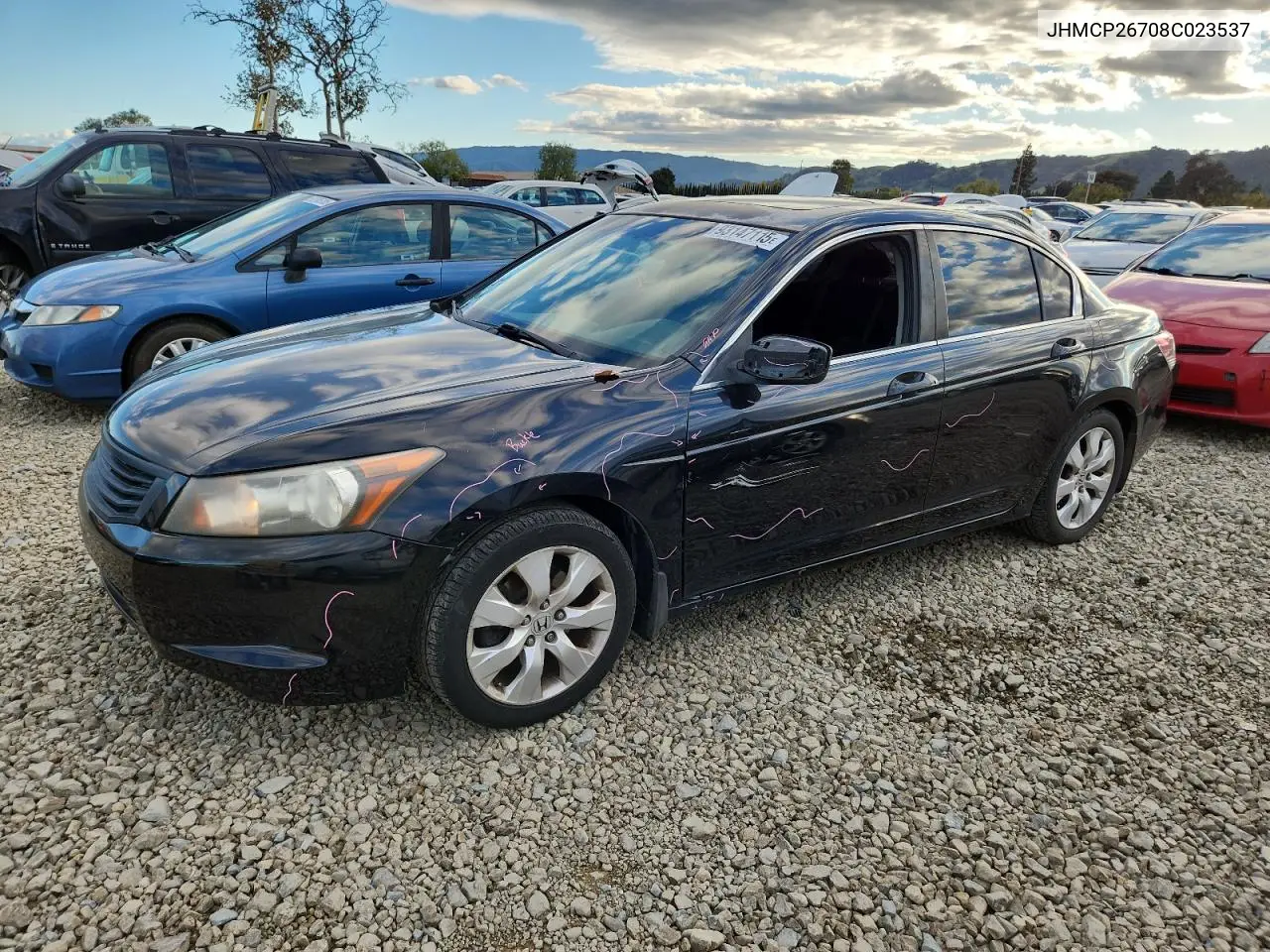 JHMCP26708C023537 2008 Honda Accord Ex