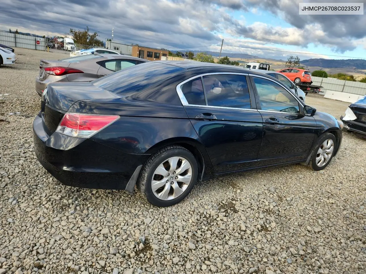 JHMCP26708C023537 2008 Honda Accord Ex