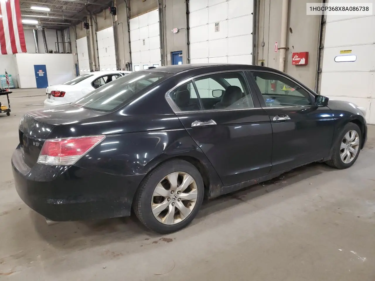 1HGCP368X8A086738 2008 Honda Accord Exl