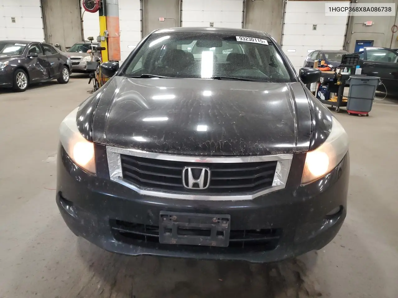 1HGCP368X8A086738 2008 Honda Accord Exl