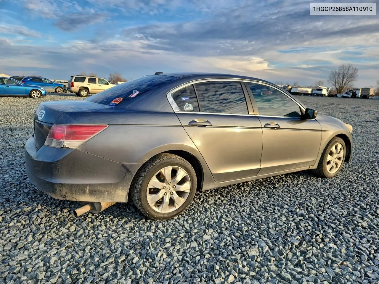 1HGCP26858A110910 2008 Honda Accord Exl