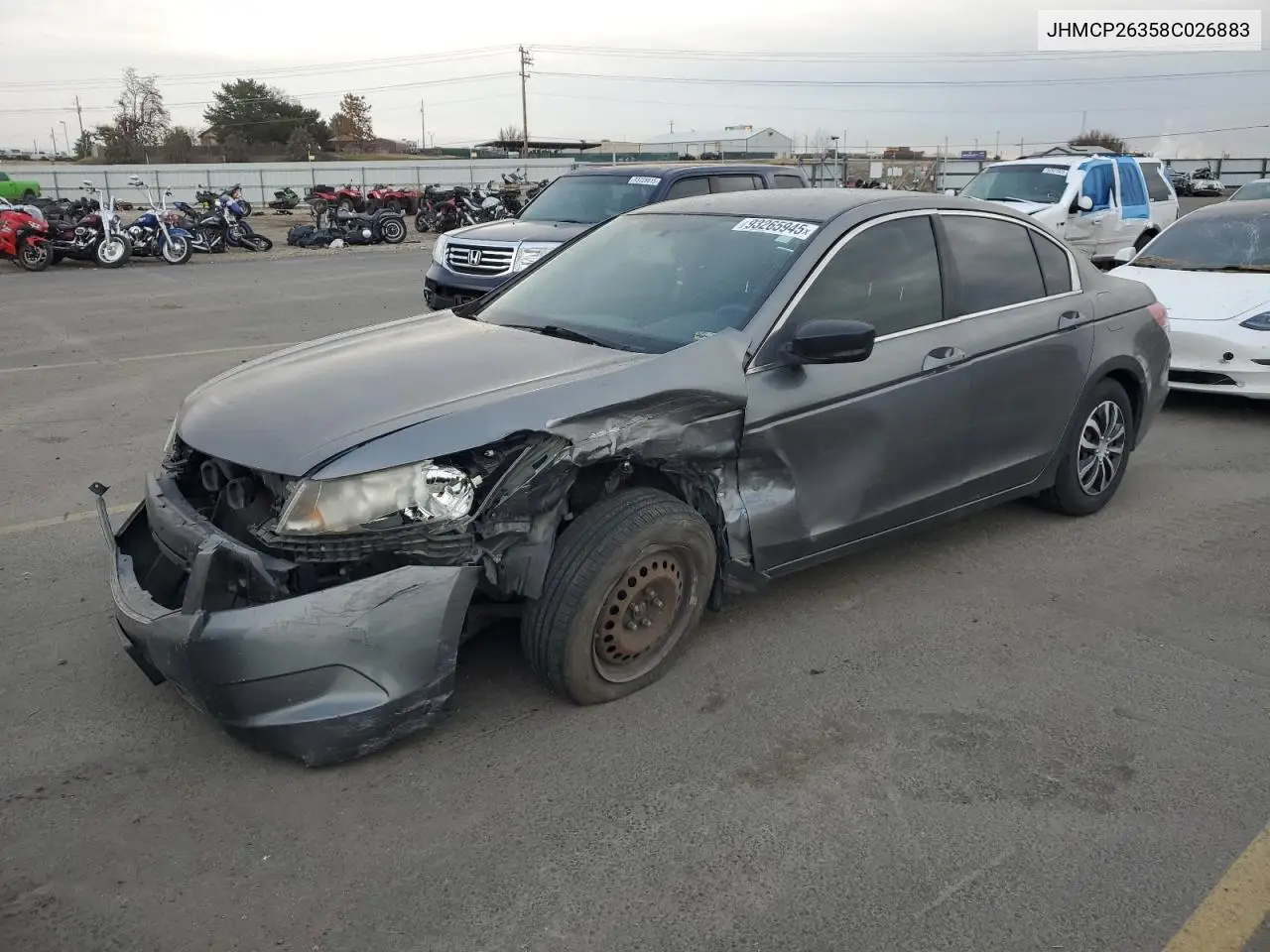 JHMCP26358C026883 2008 Honda Accord Lx