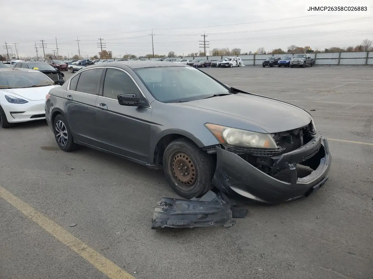 JHMCP26358C026883 2008 Honda Accord Lx