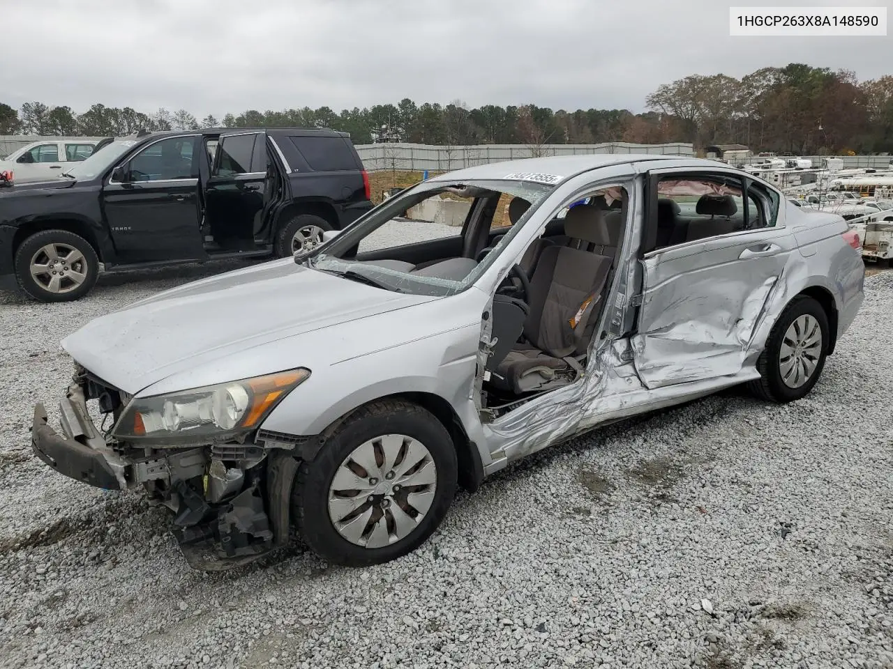 1HGCP263X8A148590 2008 Honda Accord Lx