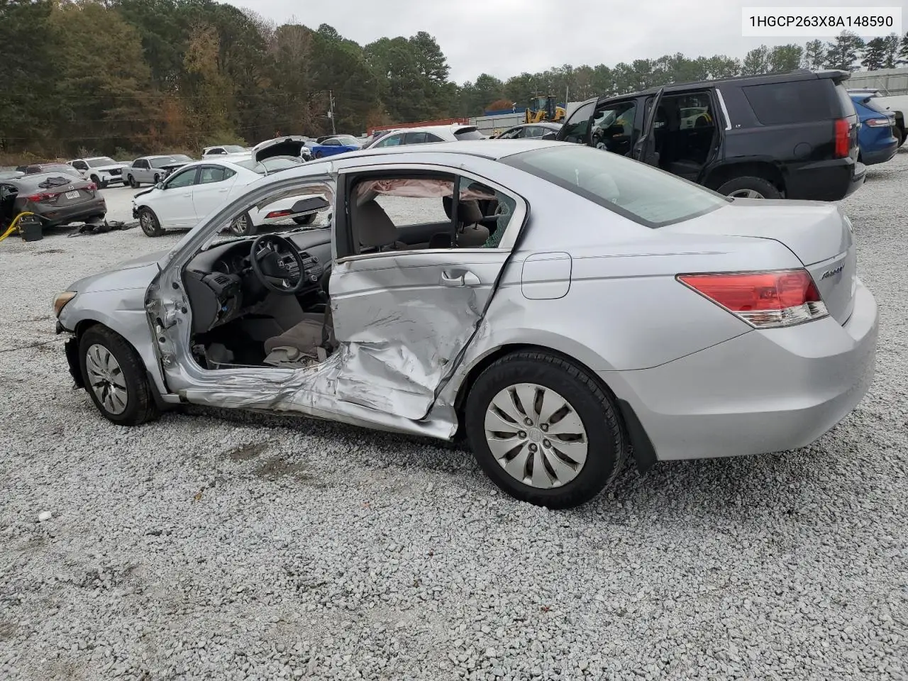 1HGCP263X8A148590 2008 Honda Accord Lx