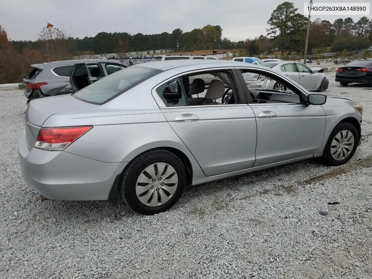1HGCP263X8A148590 2008 Honda Accord Lx