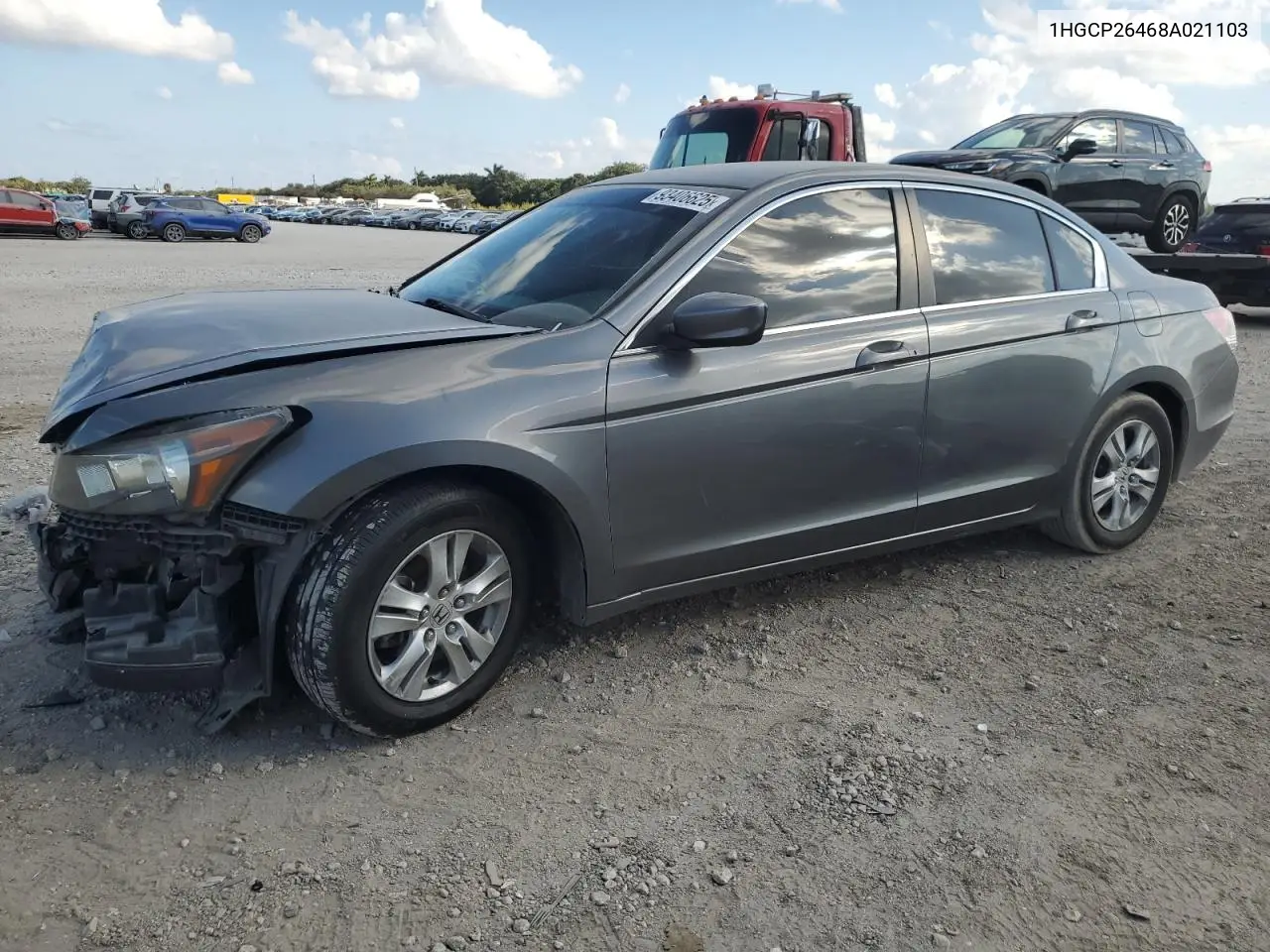 1HGCP26468A021103 2008 Honda Accord Lxp