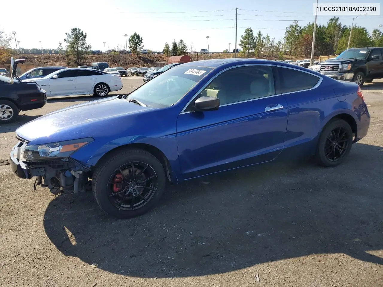 1HGCS21818A002290 2008 Honda Accord Exl