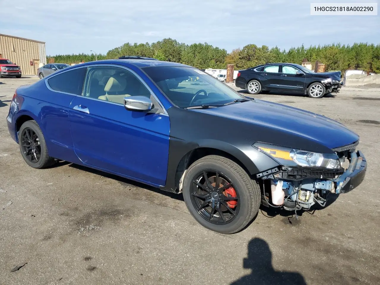 1HGCS21818A002290 2008 Honda Accord Exl
