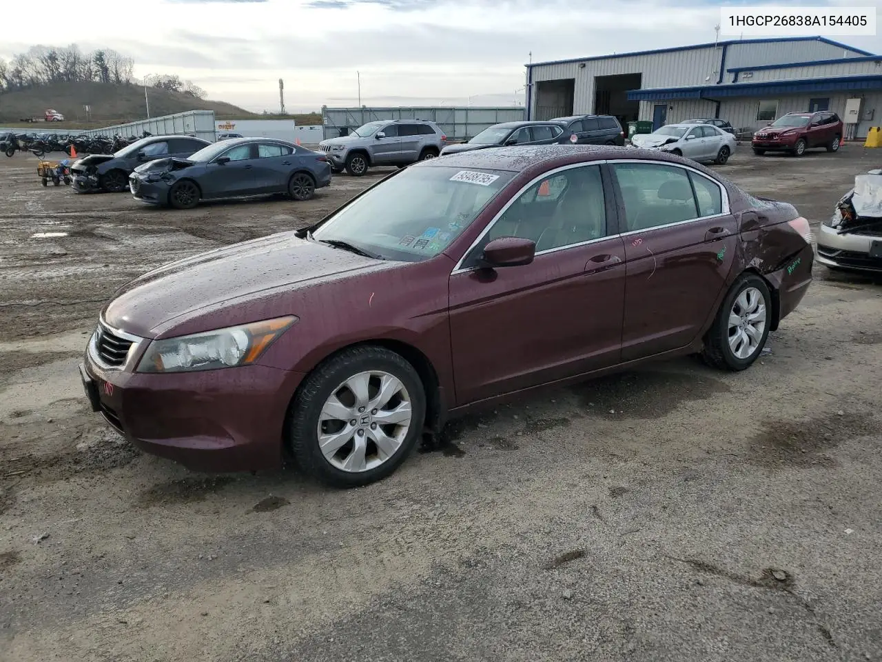 1HGCP26838A154405 2008 Honda Accord Exl