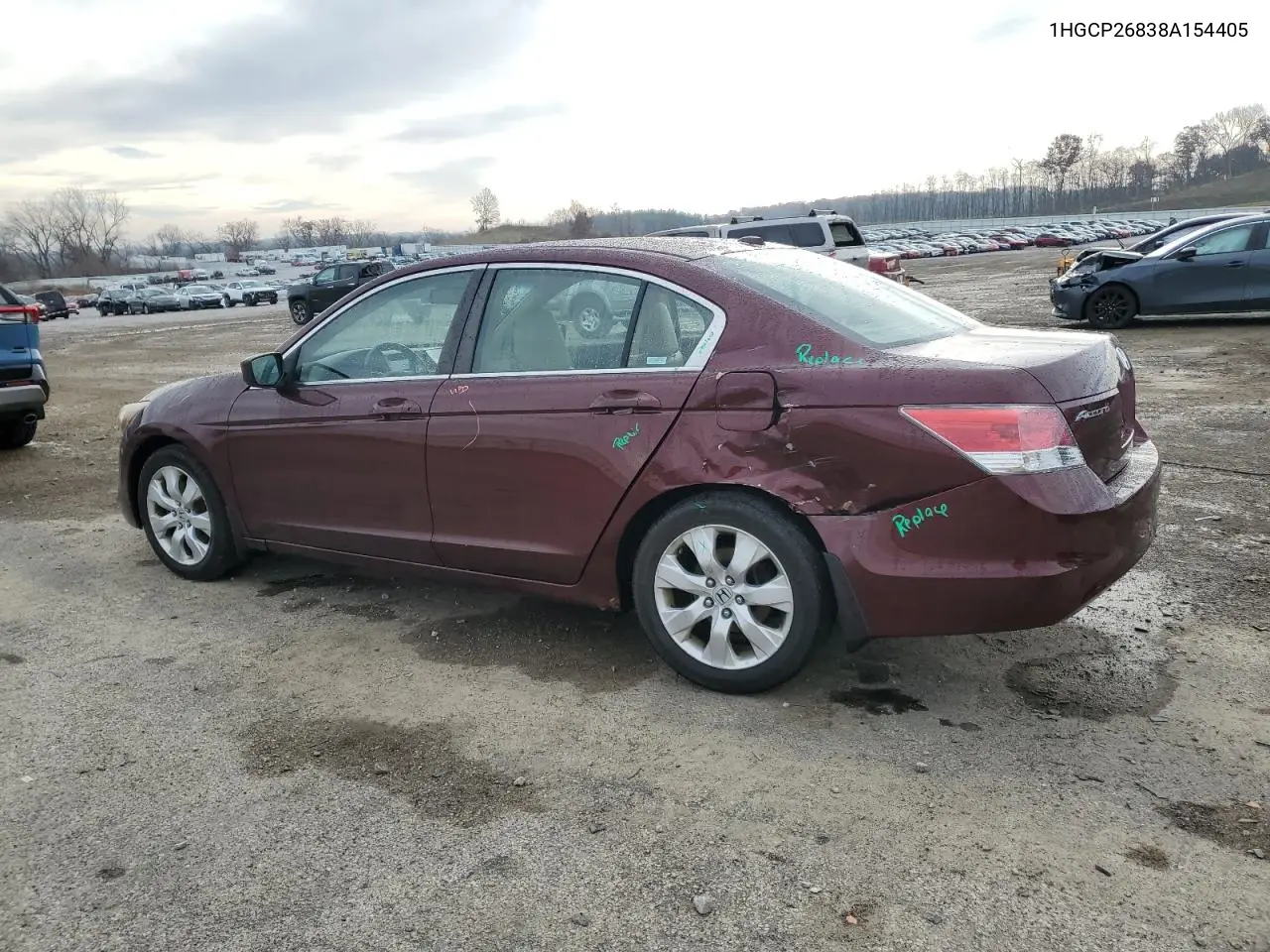 1HGCP26838A154405 2008 Honda Accord Exl