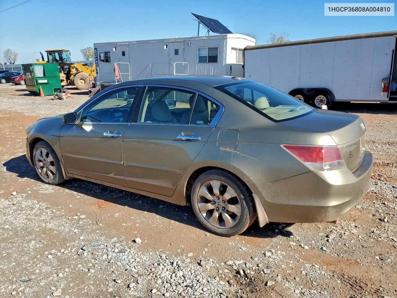 1HGCP36808A004810 2008 Honda Accord Exl