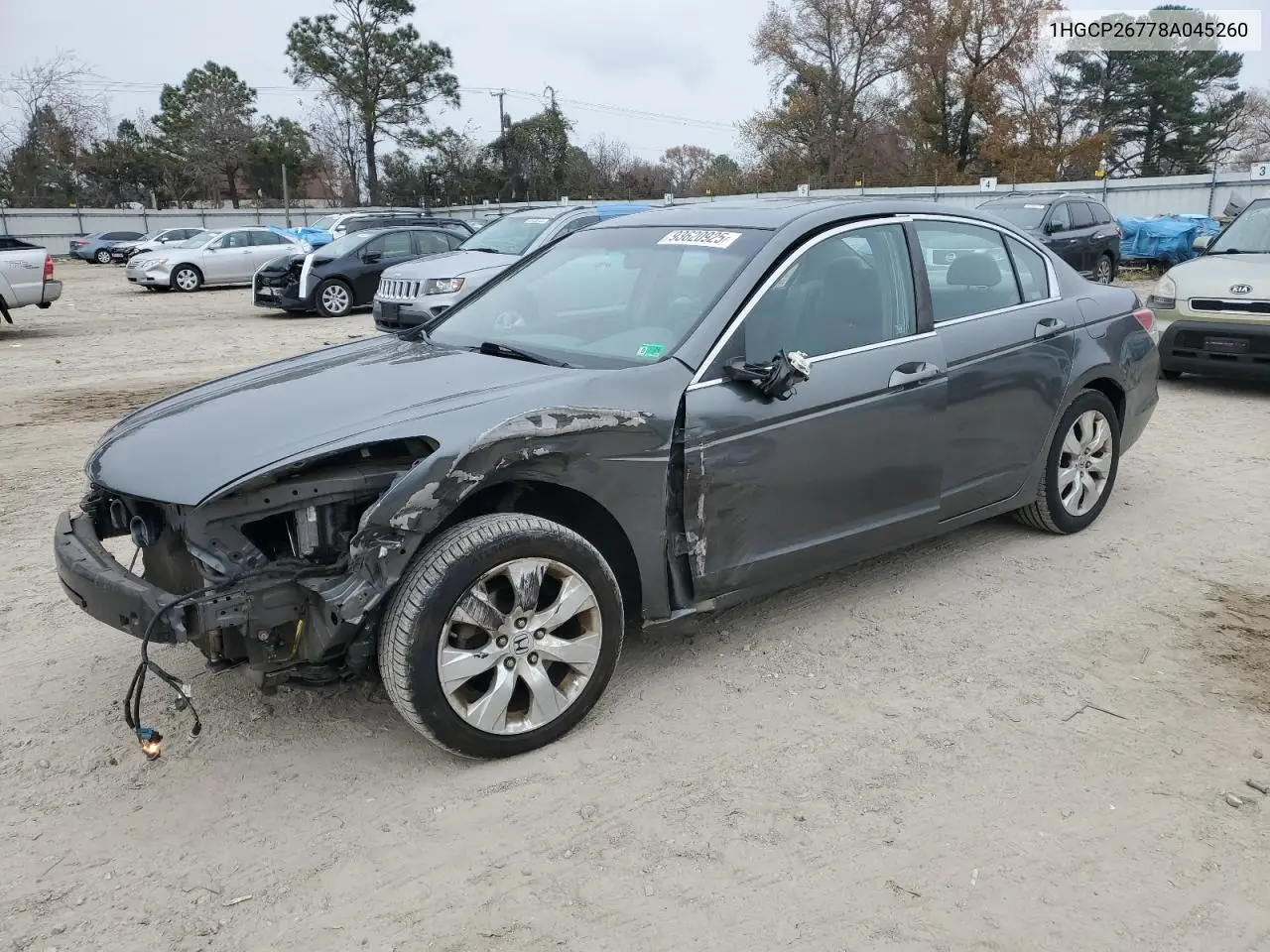 1HGCP26778A045260 2008 Honda Accord Ex
