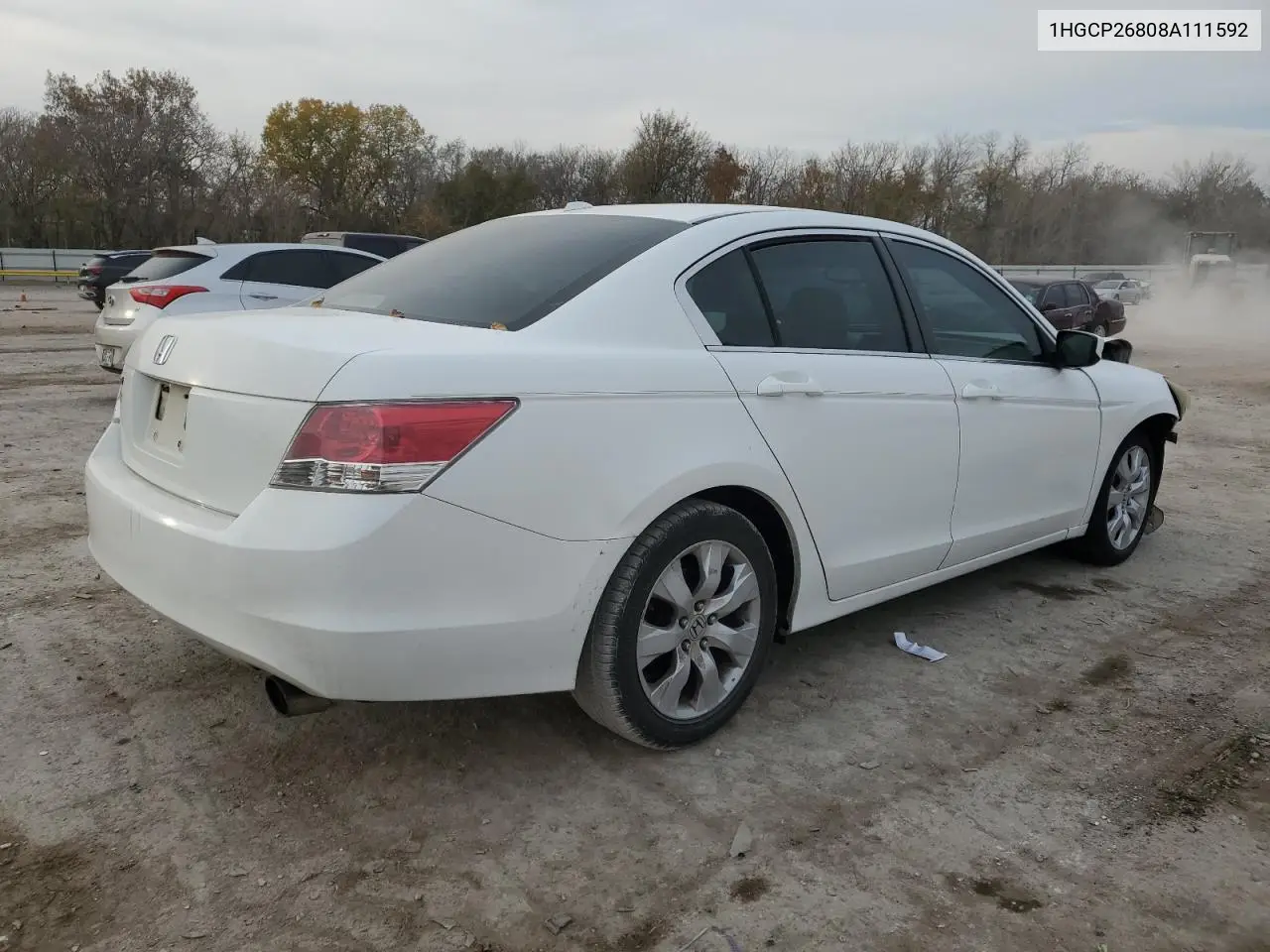 1HGCP26808A111592 2008 Honda Accord Exl