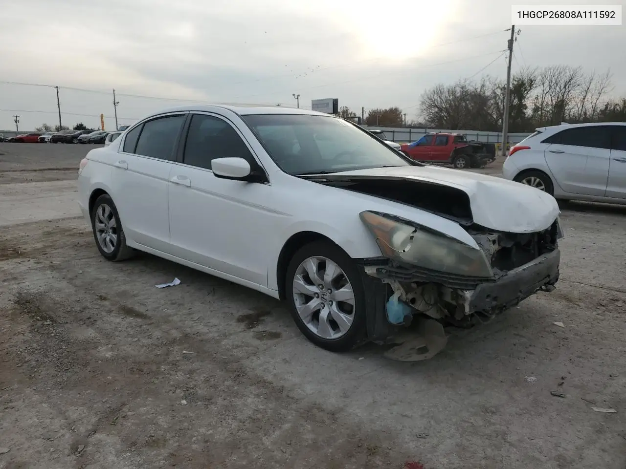 1HGCP26808A111592 2008 Honda Accord Exl