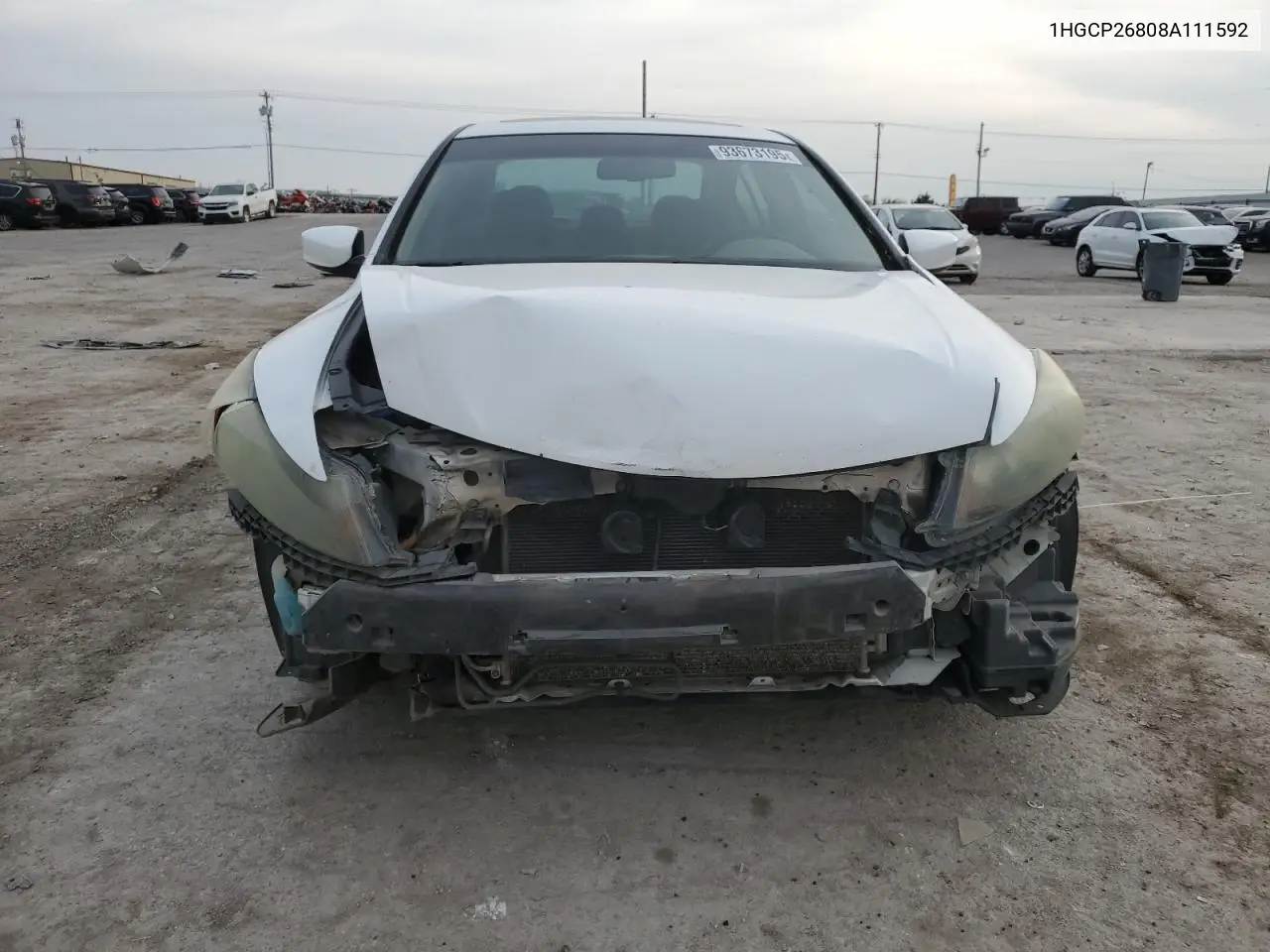 1HGCP26808A111592 2008 Honda Accord Exl