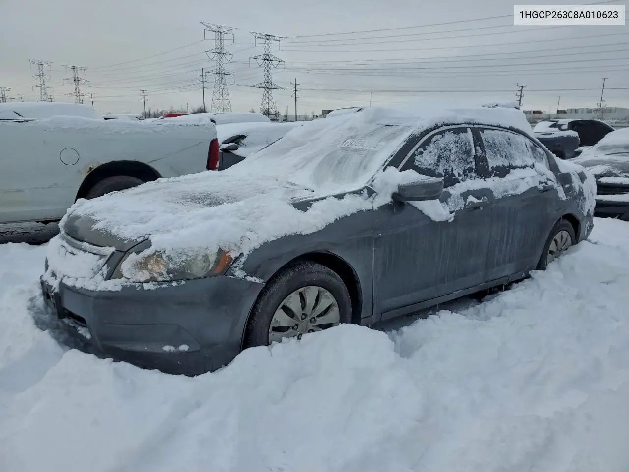 1HGCP26308A010623 2008 Honda Accord Lx