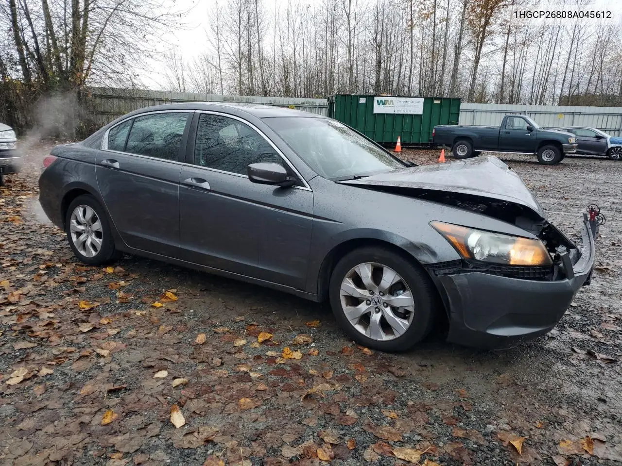 1HGCP26808A045612 2008 Honda Accord Exl