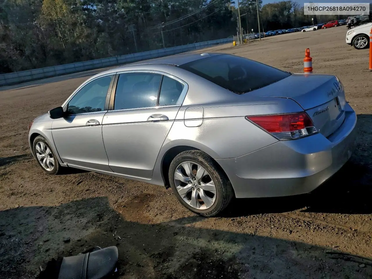 1HGCP26818A094270 2008 Honda Accord Exl