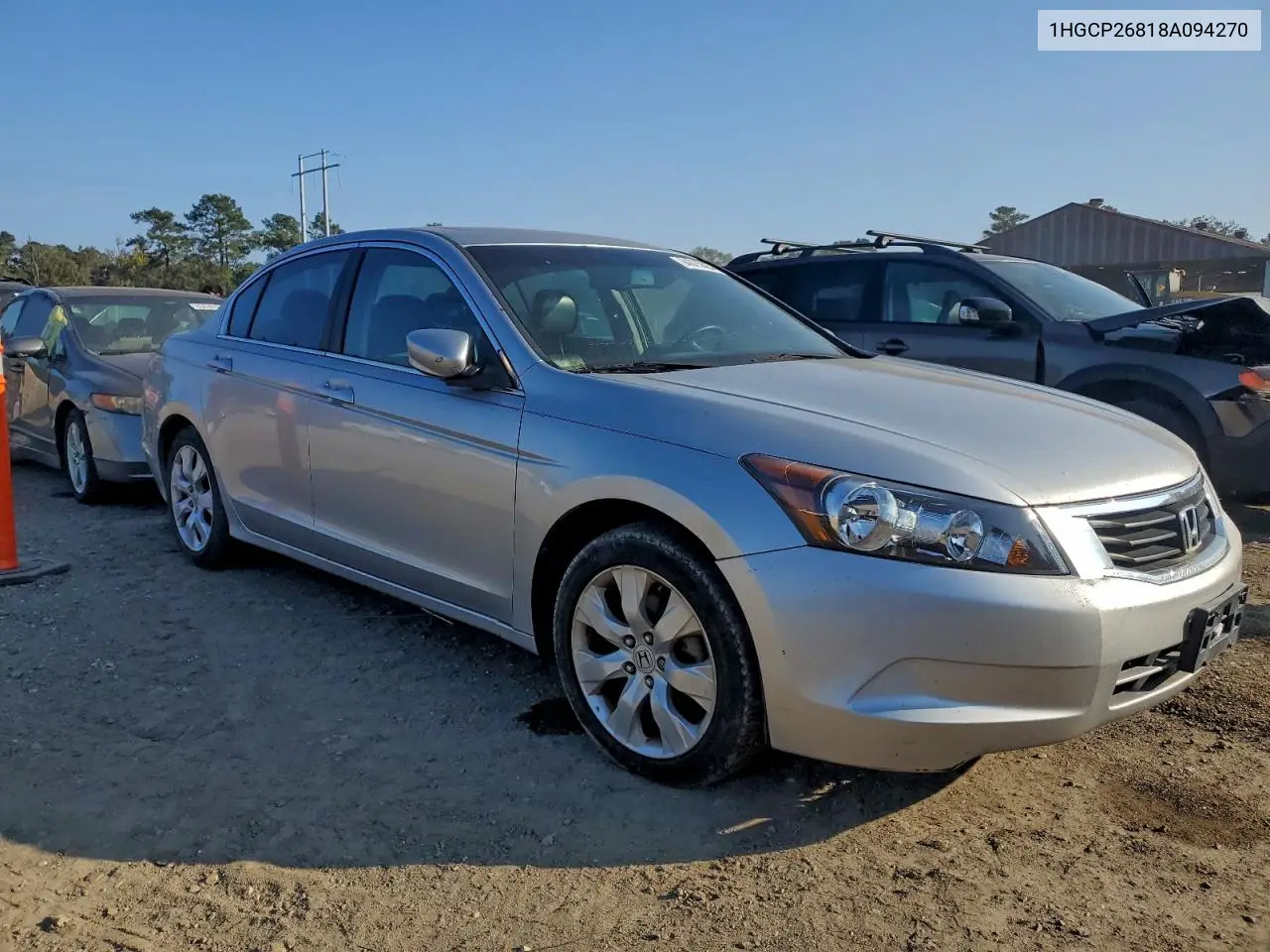 1HGCP26818A094270 2008 Honda Accord Exl