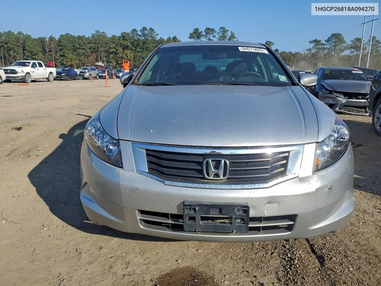 1HGCP26818A094270 2008 Honda Accord Exl