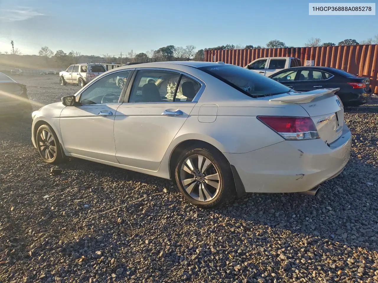 1HGCP36888A085278 2008 Honda Accord Exl