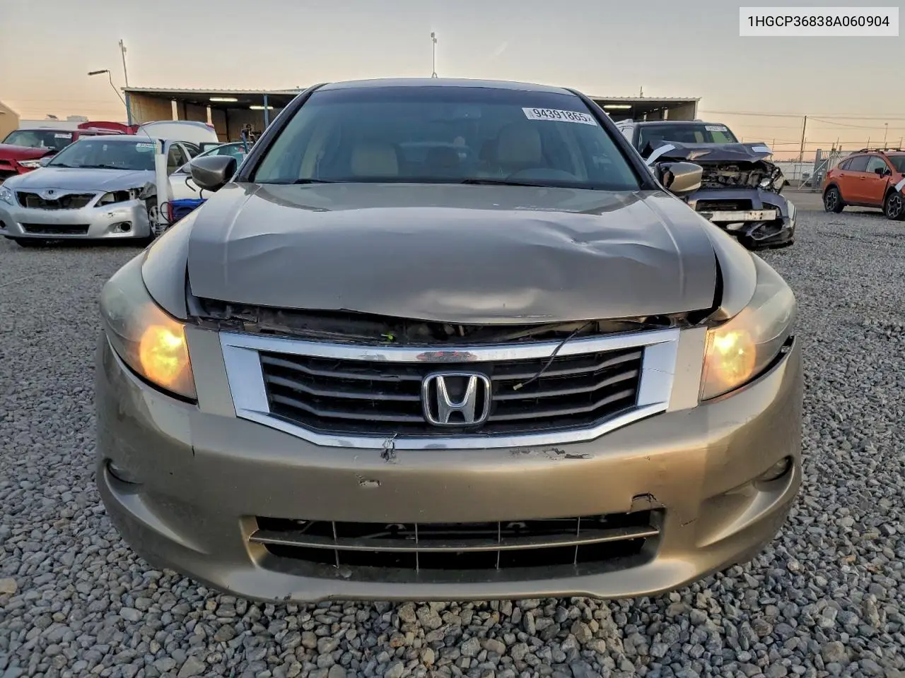 1HGCP36838A060904 2008 Honda Accord Exl
