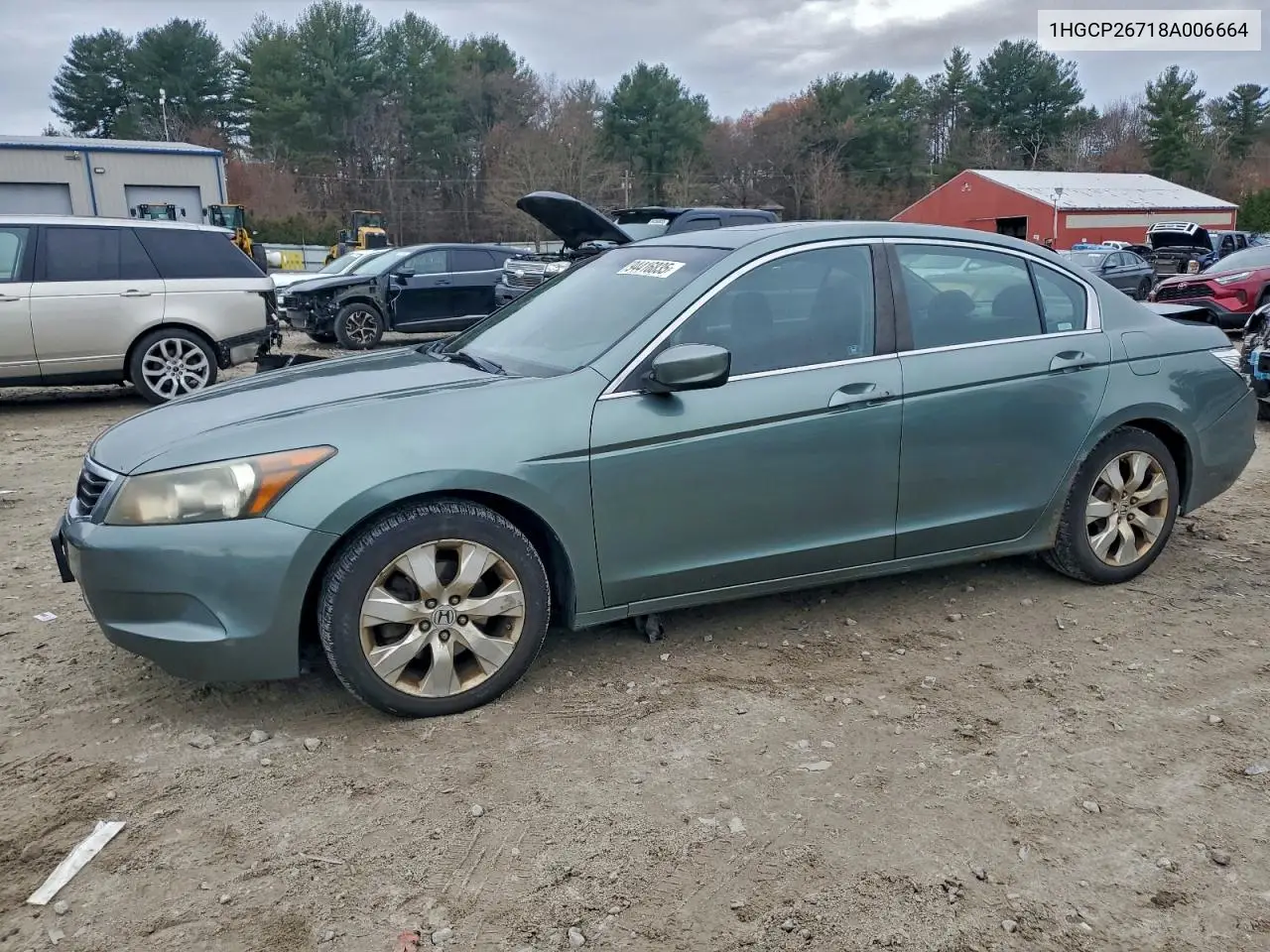 1HGCP26718A006664 2008 Honda Accord Ex