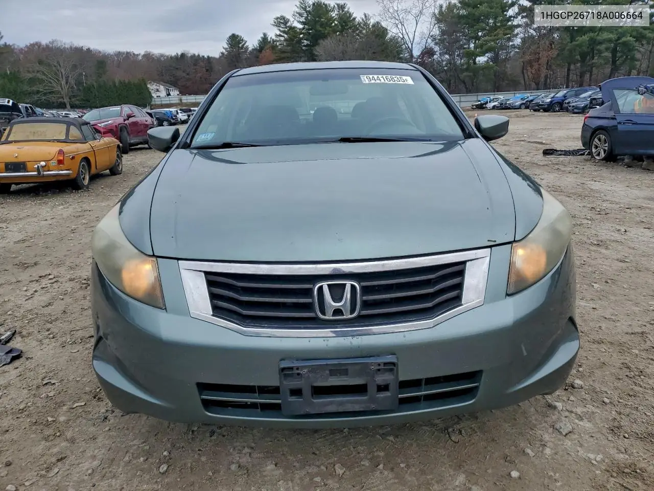 1HGCP26718A006664 2008 Honda Accord Ex