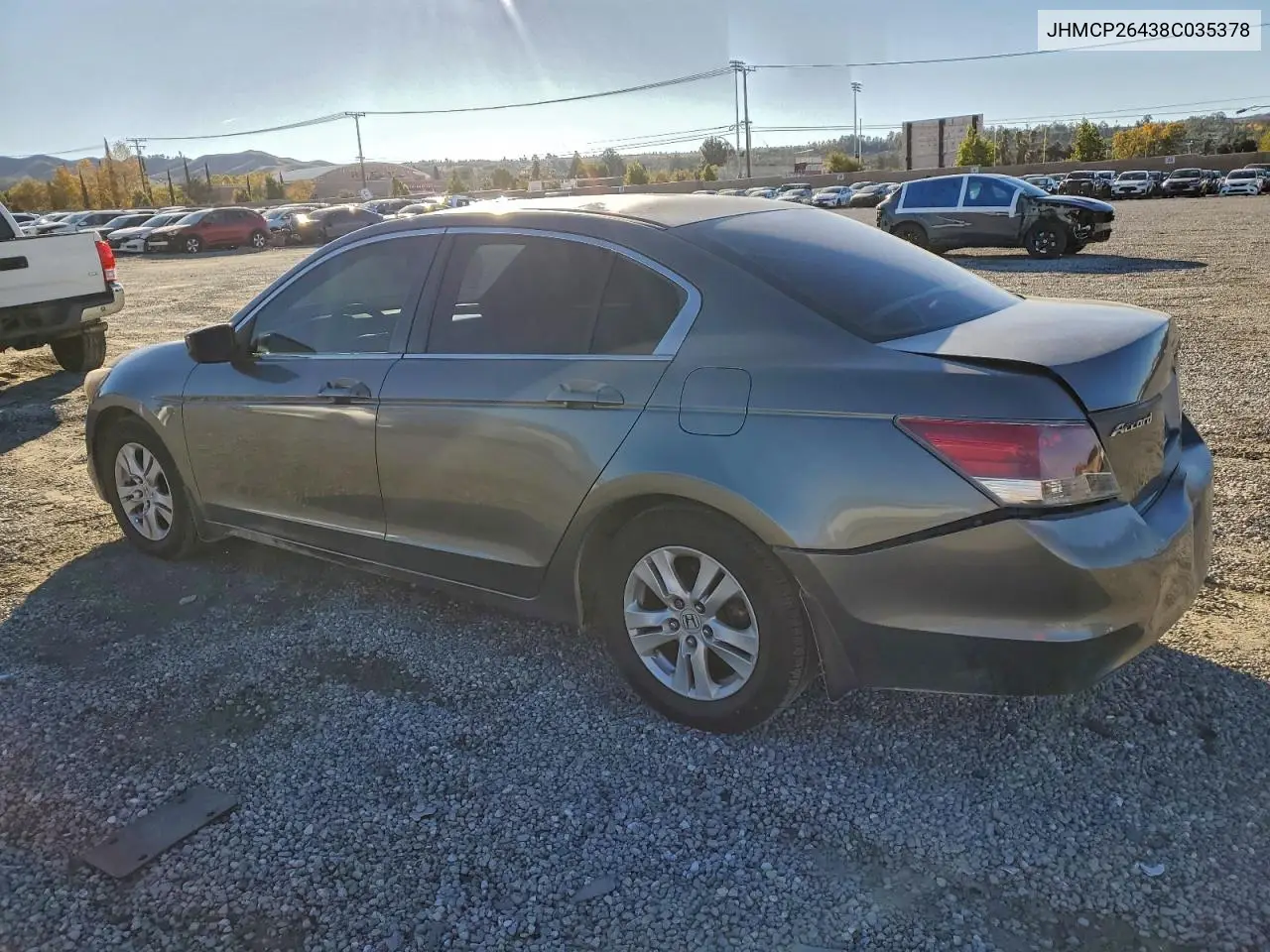 JHMCP26438C035378 2008 Honda Accord Lxp
