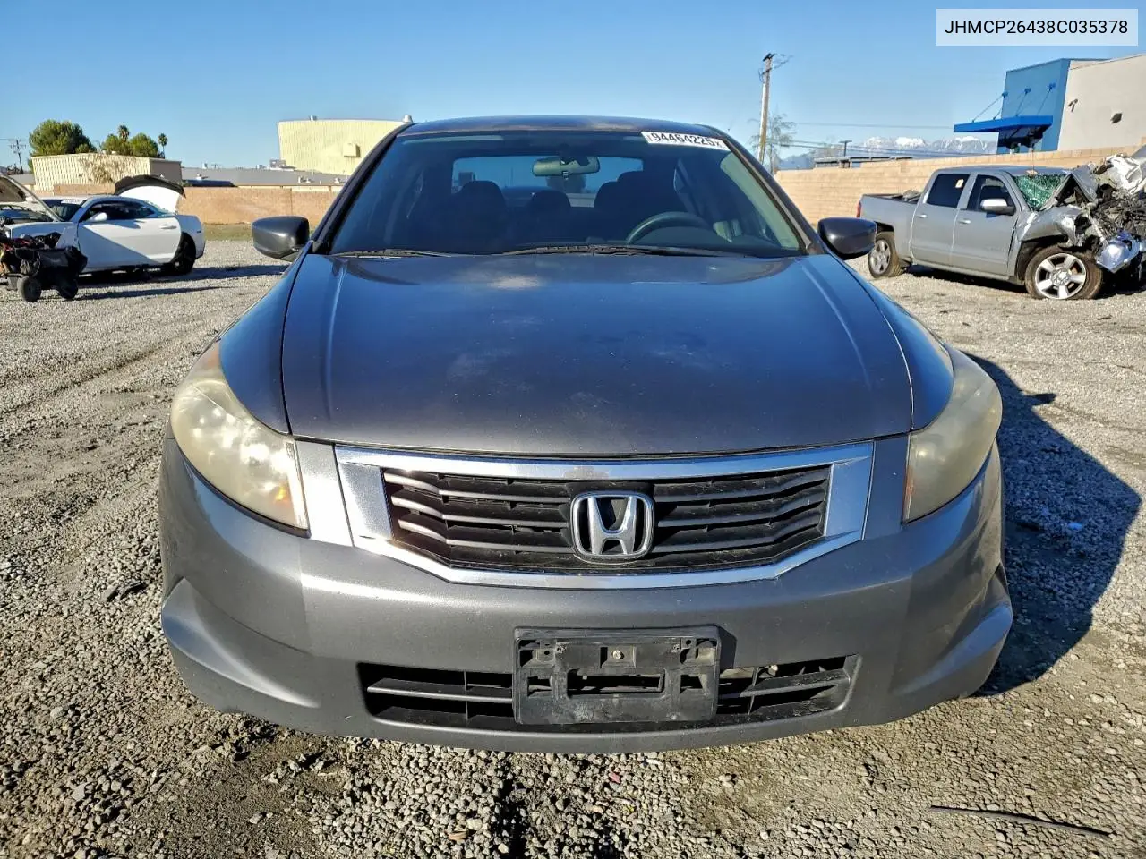 JHMCP26438C035378 2008 Honda Accord Lxp