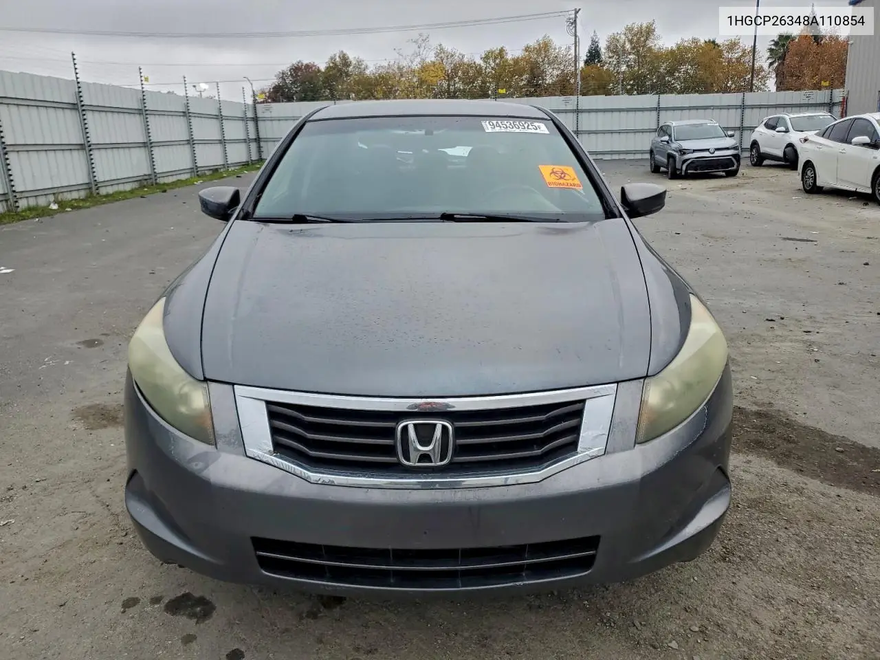 1HGCP26348A110854 2008 Honda Accord Lx