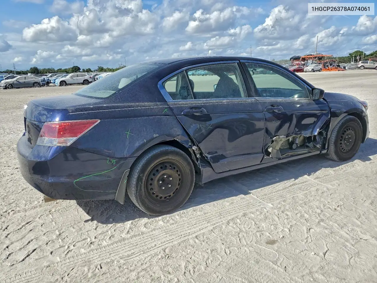 1HGCP26378A074061 2008 Honda Accord Lx