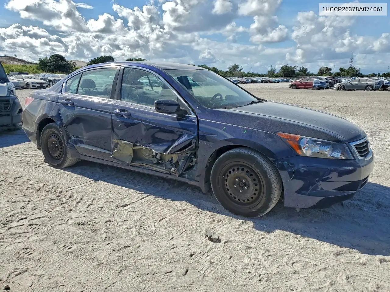 1HGCP26378A074061 2008 Honda Accord Lx