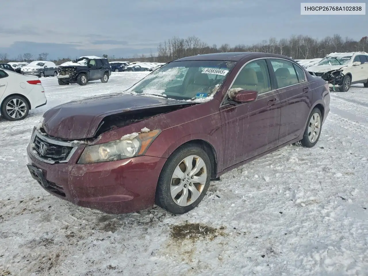 1HGCP26768A102838 2008 Honda Accord Ex