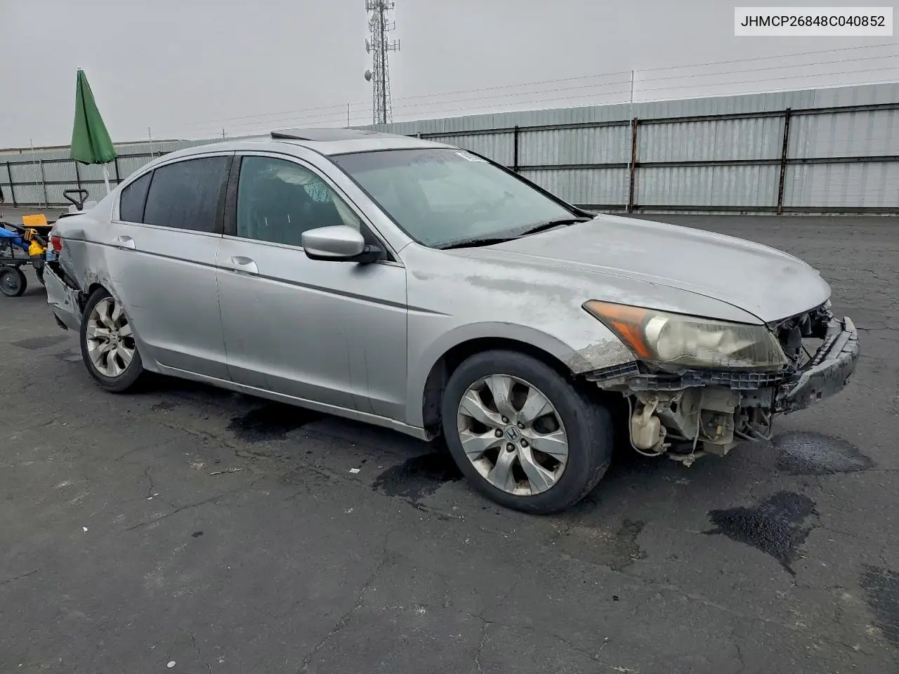 JHMCP26848C040852 2008 Honda Accord Exl