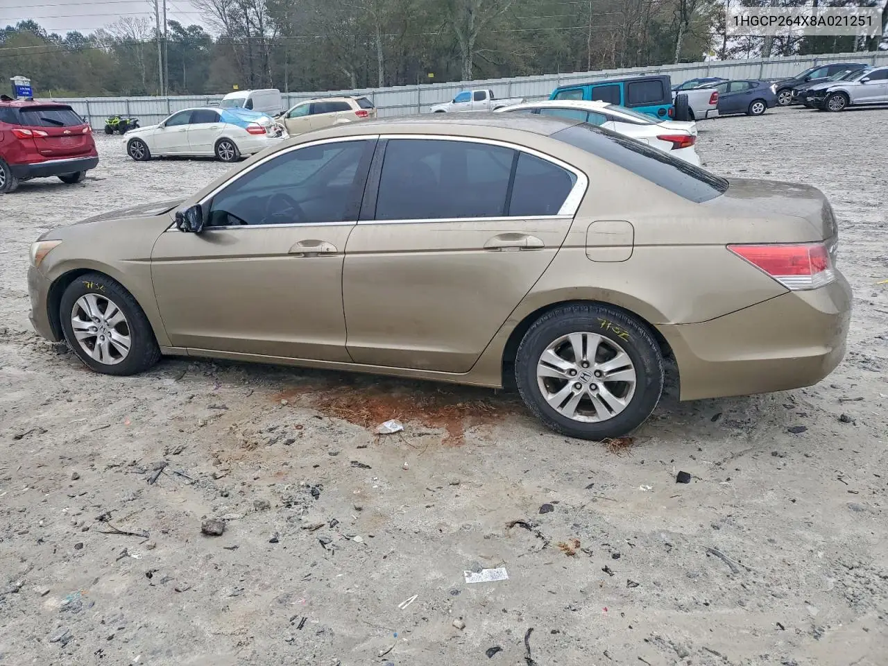 1HGCP264X8A021251 2008 Honda Accord Lxp