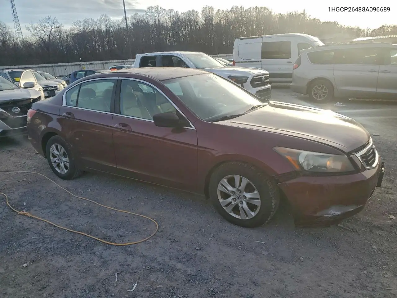 1HGCP26488A096689 2008 Honda Accord Lxp