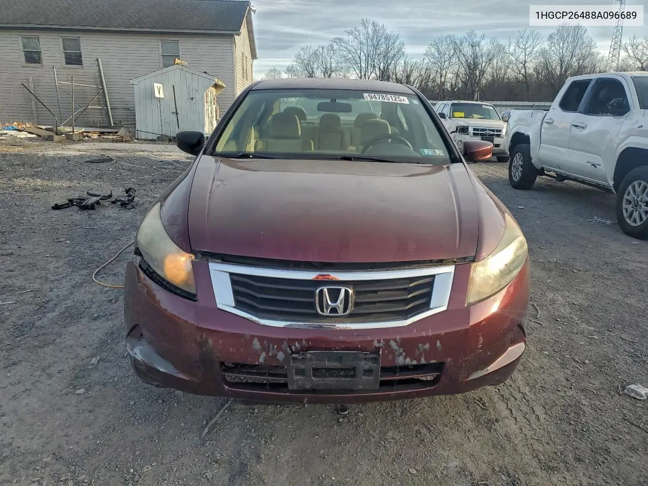 1HGCP26488A096689 2008 Honda Accord Lxp