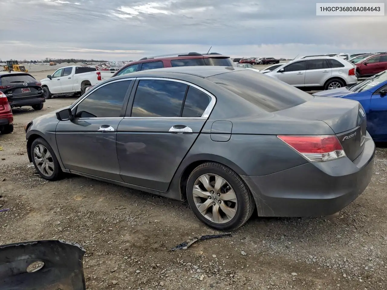 1HGCP36808A084643 2008 Honda Accord Exl